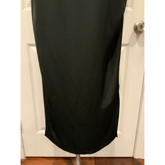 ALLSAINTS Black Sleeveless Shift LBD Halcyon Dress, Size 6 (US) - Picture 3 of 9